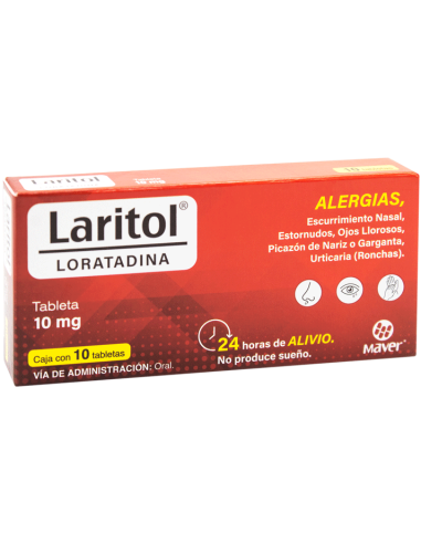 Laritol Tabs 10mg C/10