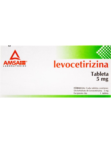 Levocetirizina Tabs. 5 mg C/10 (Amsa)