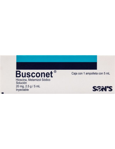 Busconet Sol. Inyectable Amp 5mL C/1