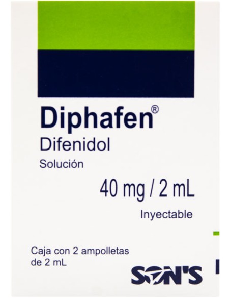 Diphafen Sol Iny 40mg Amp C/2