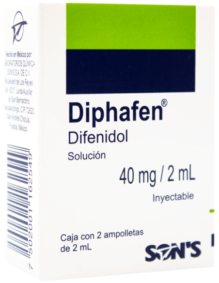 Diphafen Sol Iny 40mg Amp C/2