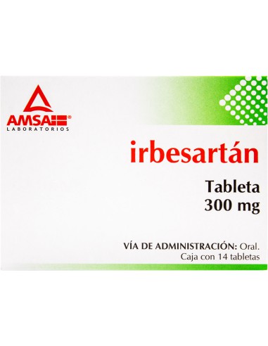 Irbesartán Tabs. 300 mg C/14 (Amsa)