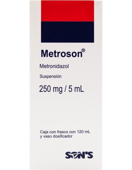 Metroson Susp. 250mg Fco 120mL