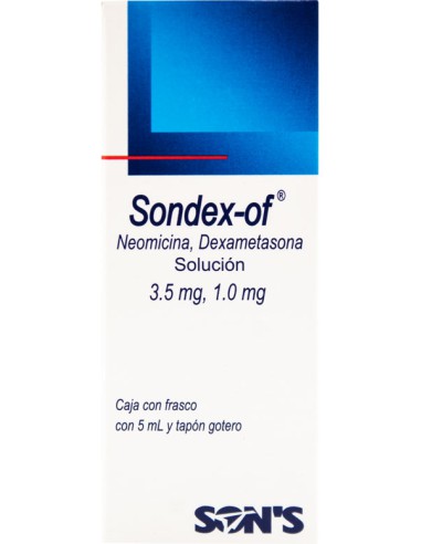 Sondex-of Sol. Gotas de 3.5mg/ 1mg Fco 5mL