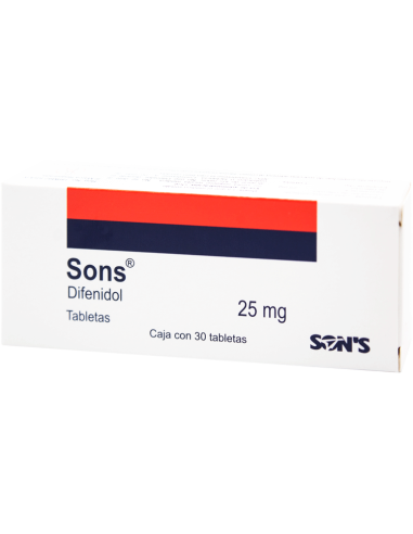 Son's Difenidol Tabs 25mg C/30