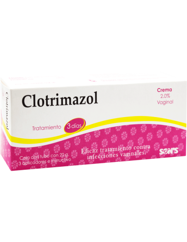 Clotrimazol V Crema 2% Tubo 20g (SON'S)