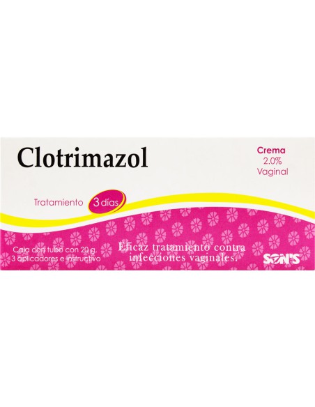 Clotrimazol V Crema 2% Tubo 20g (SON'S)
