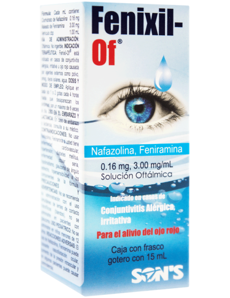 Fenixil-Of Sol. Oftálmica Fco 15mL