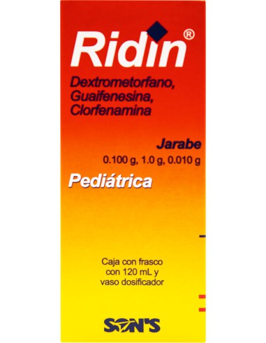 Ridin Jarabe Pediatrico Fco 120mL