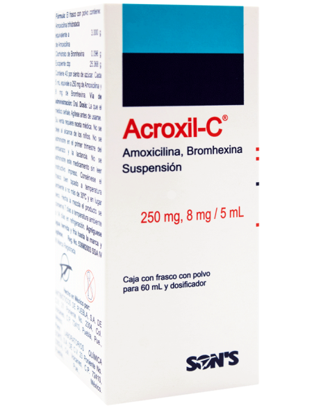 Acroxil-C Suspensión Fco. 60mL