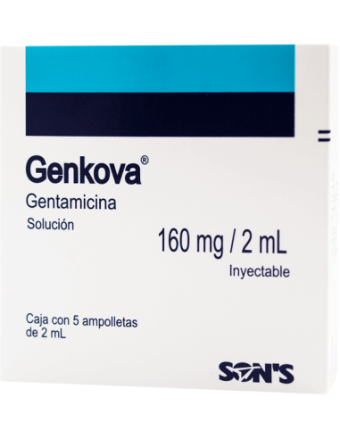 Genkova Sol. Iny. 160mg Amp. C/5