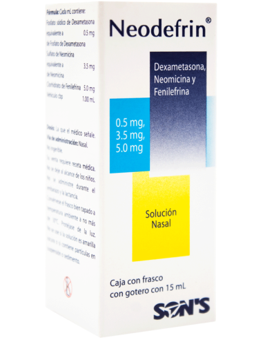 Neodefrin Sol. Nasal Fco 15mL