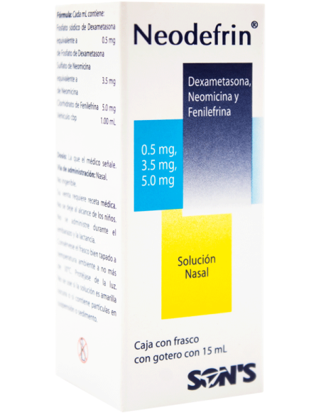 Neodefrin Sol. Nasal Fco 15mL