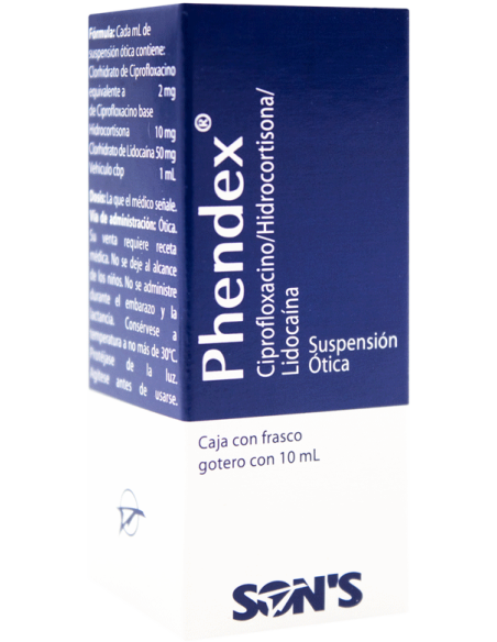 Phendex Susp. Ótica Gotas Fco 10mL