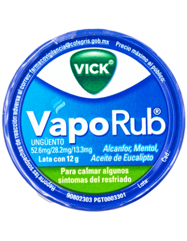 Vick VapoRub Lata 12grs C/12