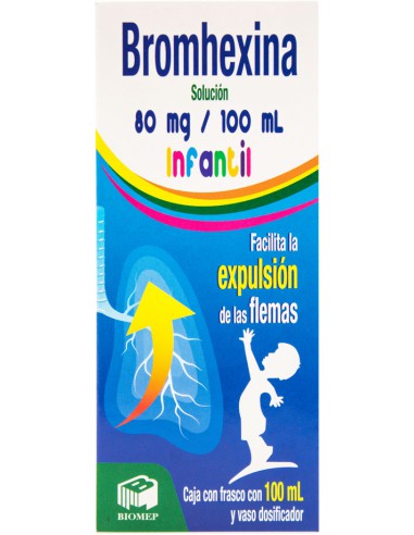 Bromhexina Sol. Infantil Frasco con 100 mL...