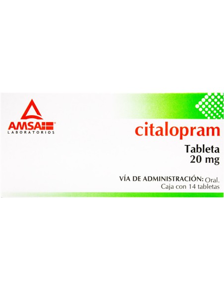 Citalopram Tabs. 20 mg C/14 (Amsa)