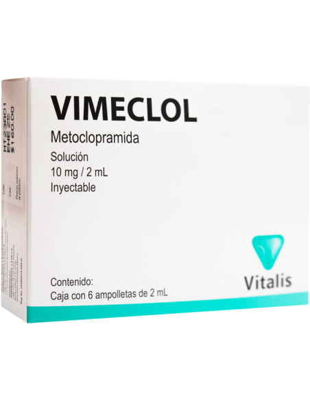 Vimeclol Sol. Iny. 10mg/ 2mL Amp C/6