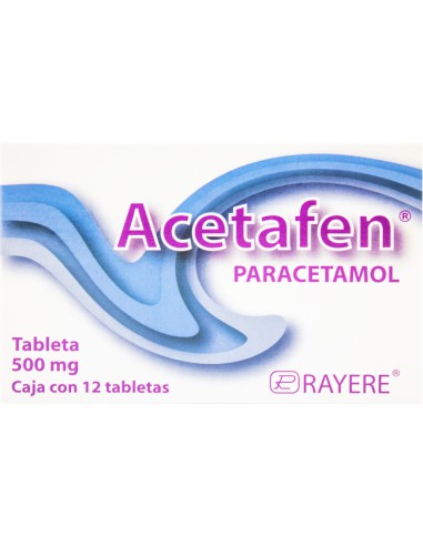 Acetafen Tabs 500mg C/12