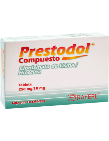 Prestodol Compuesto Tabs 250mg / 10mg C/10