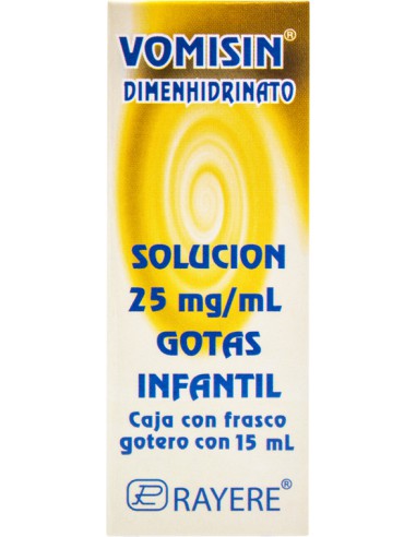 Vomisin Sol. Gotas 25mg Fco. 15mL.