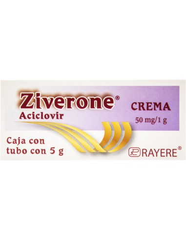 Ziverone Crema 50mg 5g.