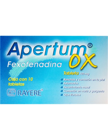 Apertum OX Tabs 120mg C/10