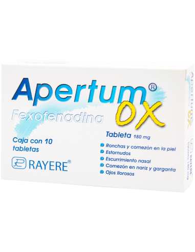 Apertum OX Tabs 180mg C/10