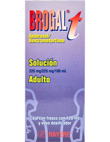Brogal T Sol. Adulto de 225mg / 225mg / 100mL...