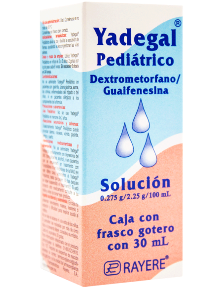 Yadegal Sol. Gotas 30mL.