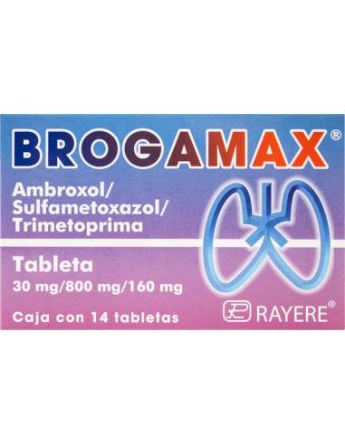 Brogamax Tabs 30mg / 800mg / 160mg C/14