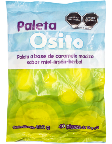 Paleta Osito Bolsa C/40