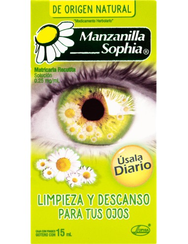 Manzanilla Sophia Sol. Oft. Fco 15mL