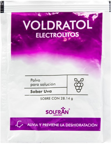 Electrolitos Orales Uva Sobre de 28.14g C/1 (Solfran)