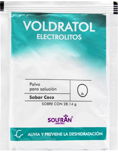 Electrolitos Orales Coco Sobre de 28.14g C/1 (Solfran)