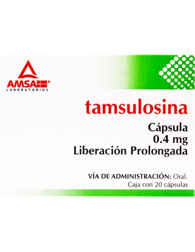 Tamsulosina Caps. L.P 0.4 mg C/20 (Amsa)