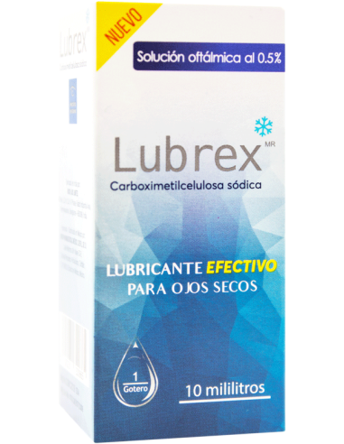 Lubrex Sol. Oftálmica 0.5% Fco 10mL