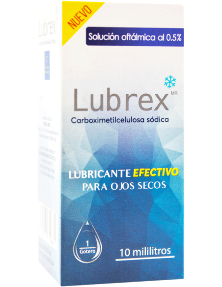Lubrex Sol. Oftálmica 0.5% Fco 10mL
