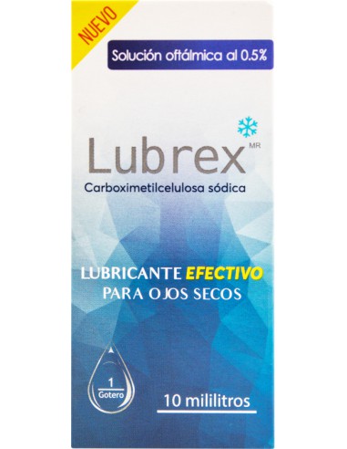 Lubrex Sol. Oftálmica 0.5% Fco 10mL
