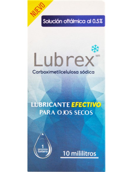 Lubrex Sol. Oftálmica 0.5% Fco 10mL