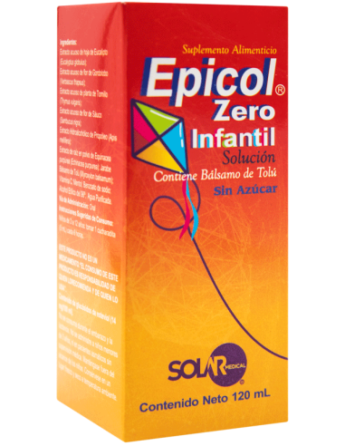 Epicol Sol. Zero Infantil Fco. 120mL