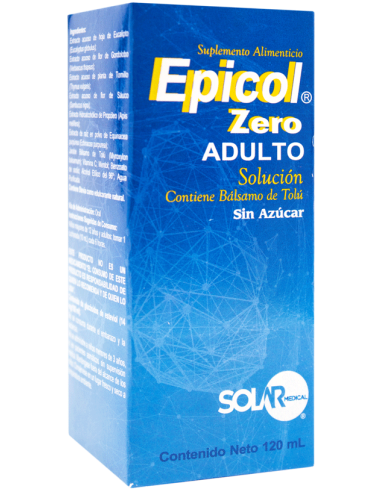 Epicol Sol. Zero Adulto Fco. 120mL