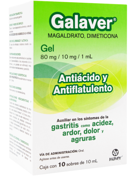 Galaver Gel Sobres C/10