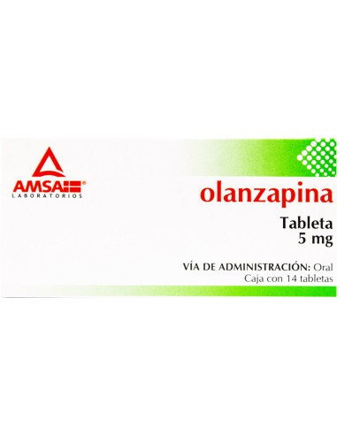 Olanzapina Tabs 5 mg C/14 (Amsa)