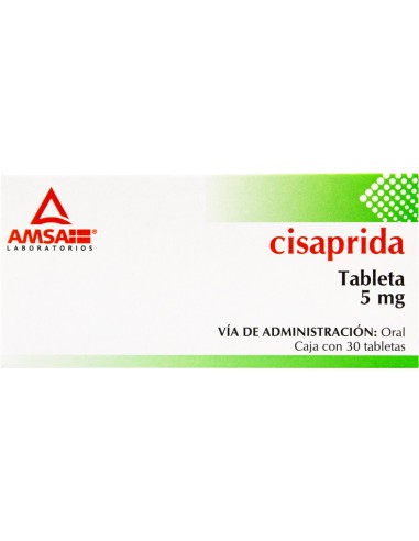 Cisaprida Tabs 5mg C/30 (Amsa)