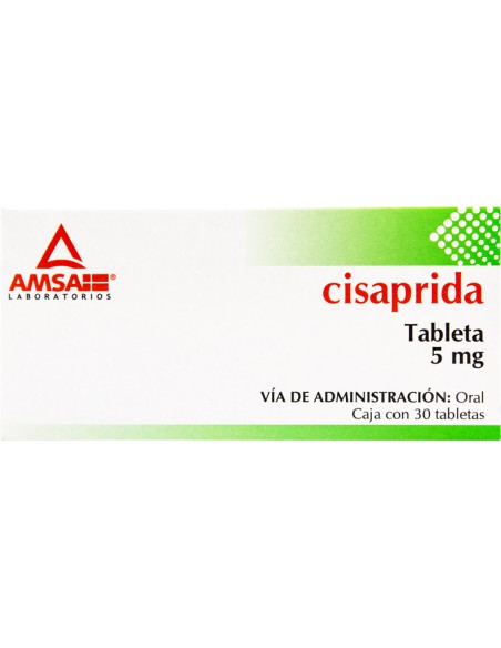 Cisaprida Tabs 5mg C/30 (Amsa)