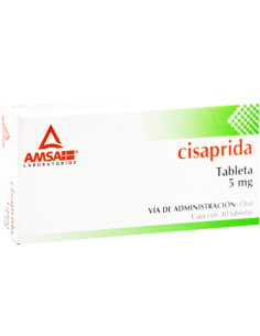 Cisaprida Tabs 5mg C/30 (Amsa)