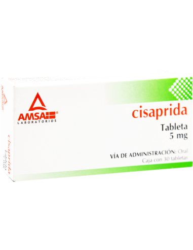 Cisaprida Tabs 5mg C/30 (Amsa)