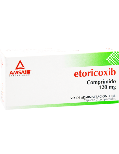 Etoricoxib Comprimidos 120mg C/7 (Amsa)