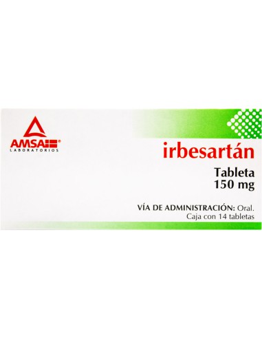 Irbesartán Tabs. 150 mg C/14 (Amsa)